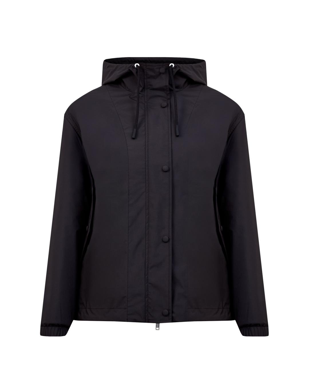 YVES SALOMON Черная полиэстеровая куртка, фото 8