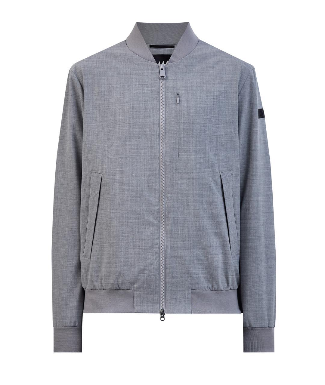 HETREGO Серая полиэстеровая куртка, фото 1