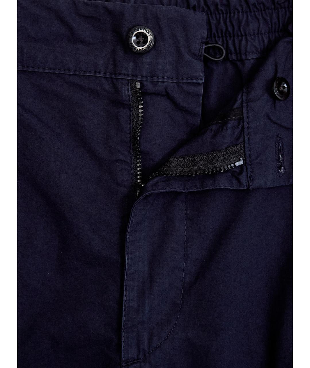 CP COMPANY Синие хлопковые повседневные брюки, фото 6