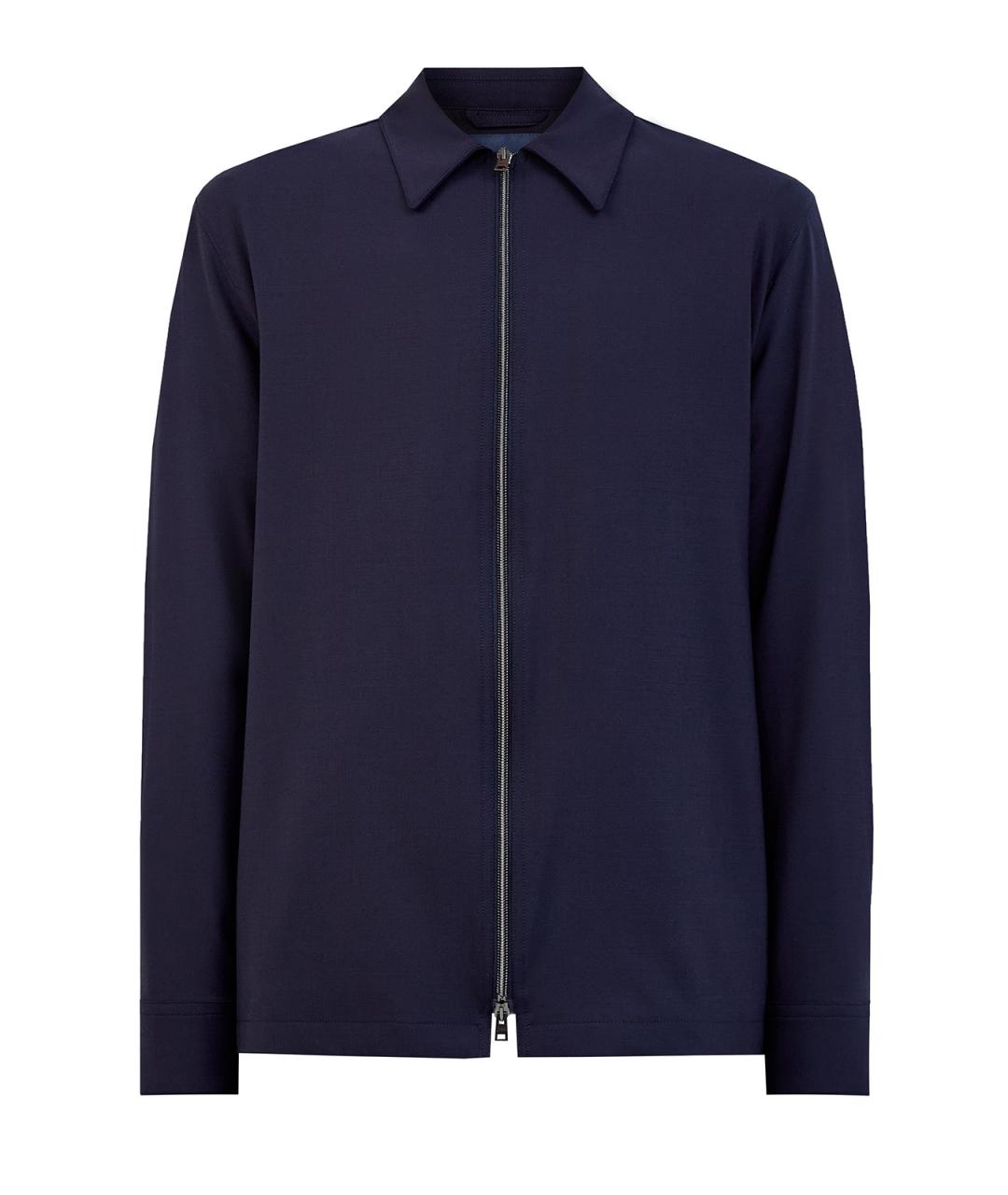 HERNO Синяя полиэстеровая куртка, фото 1