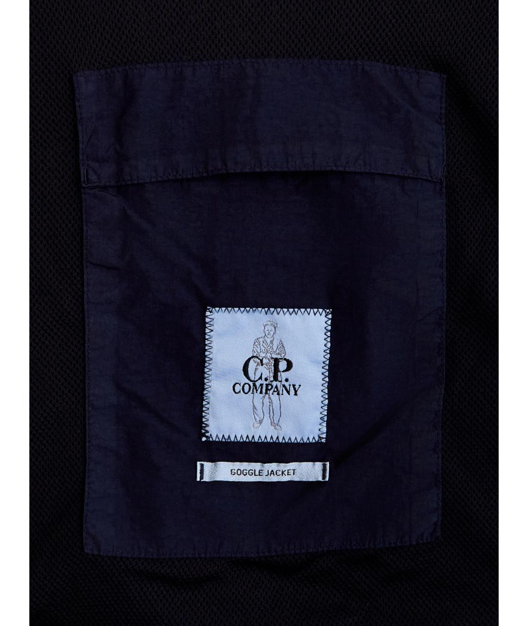 CP COMPANY Темно-синяя полиамидовая куртка, фото 6