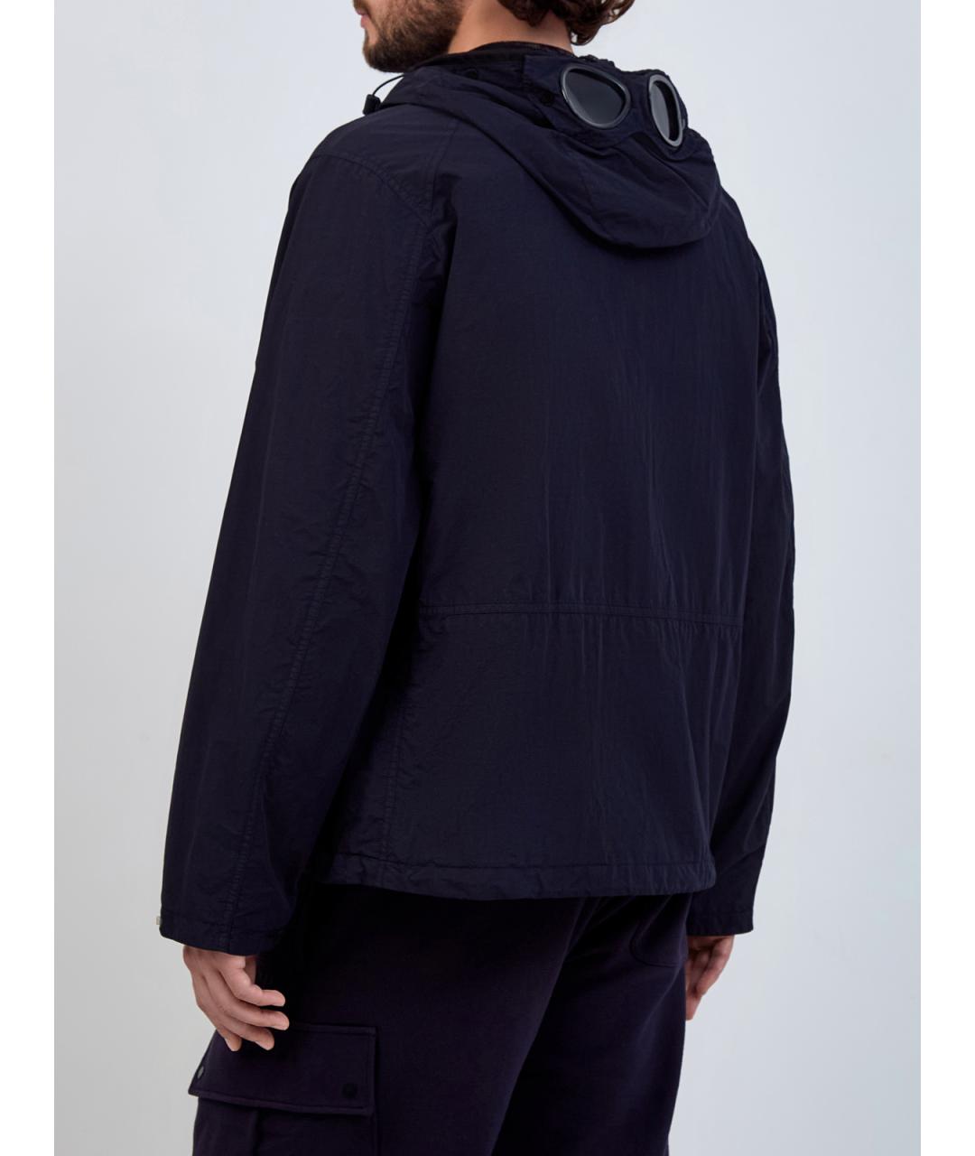 CP COMPANY Темно-синяя полиамидовая куртка, фото 4