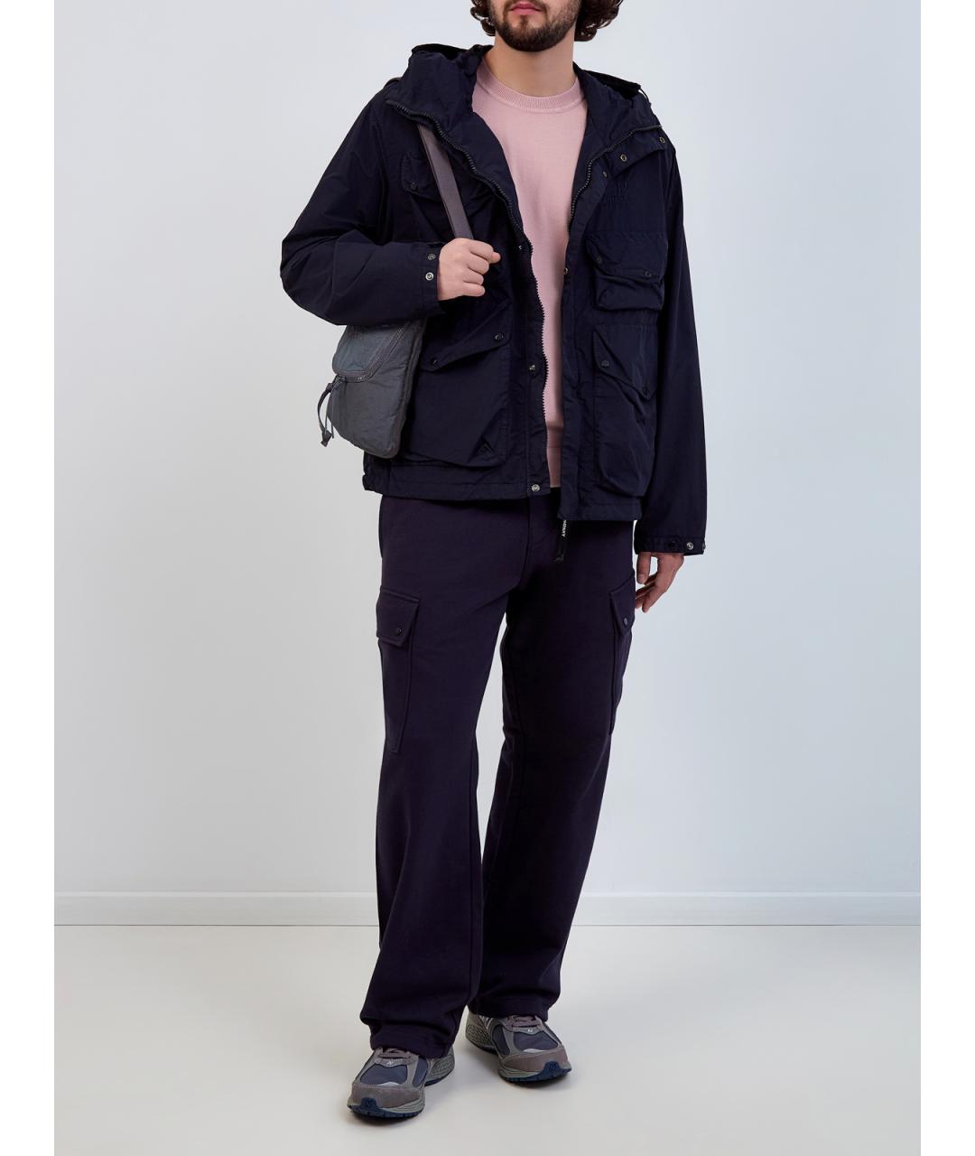 CP COMPANY Темно-синяя полиамидовая куртка, фото 2