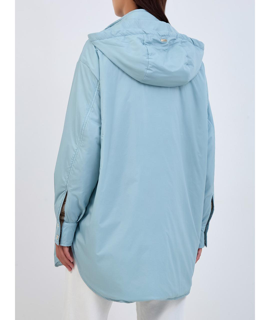 HERNO Бирюзовая куртка, фото 4