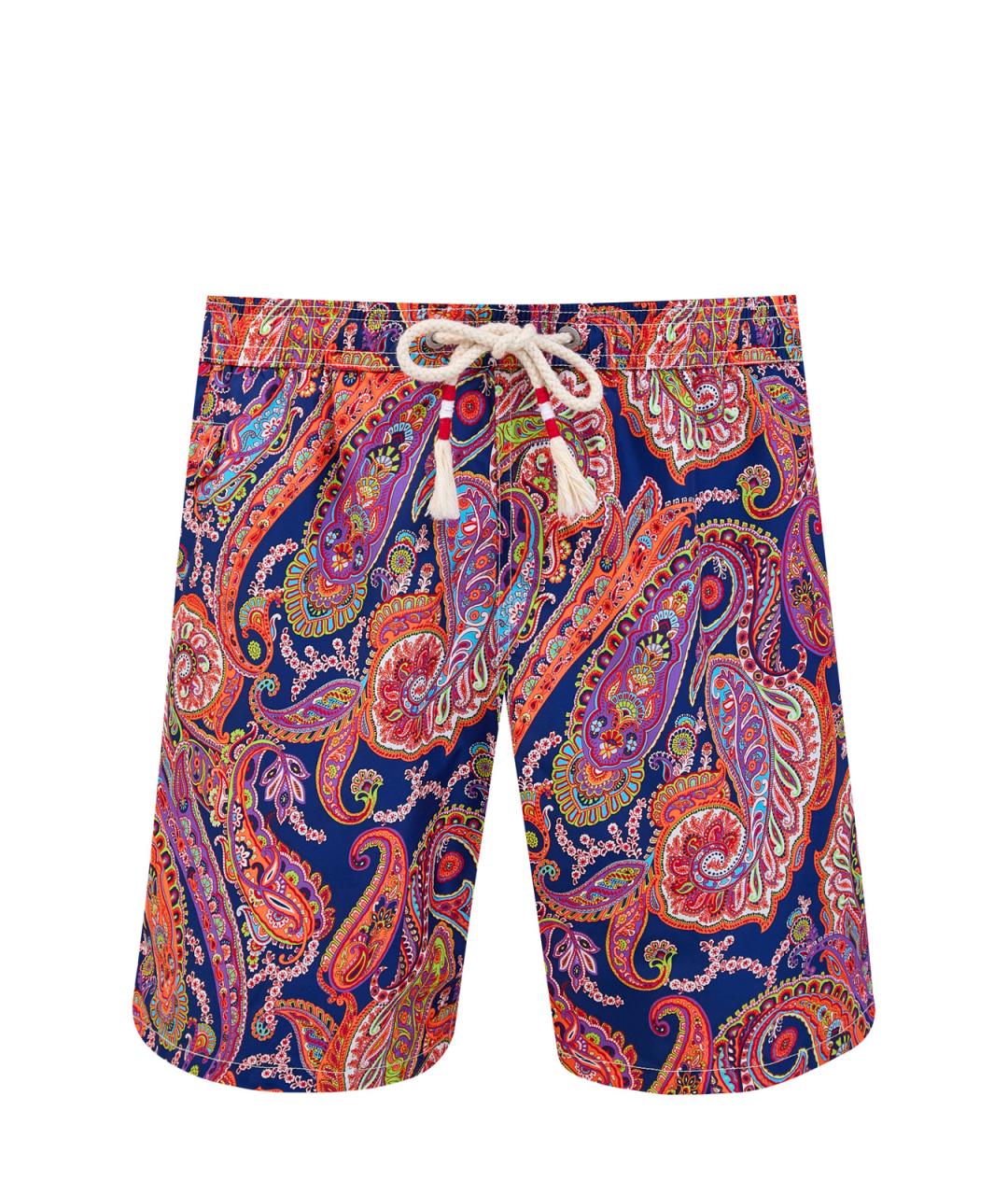 MC2 SAINT BARTH Мульти полиэстеровые шорты, фото 1