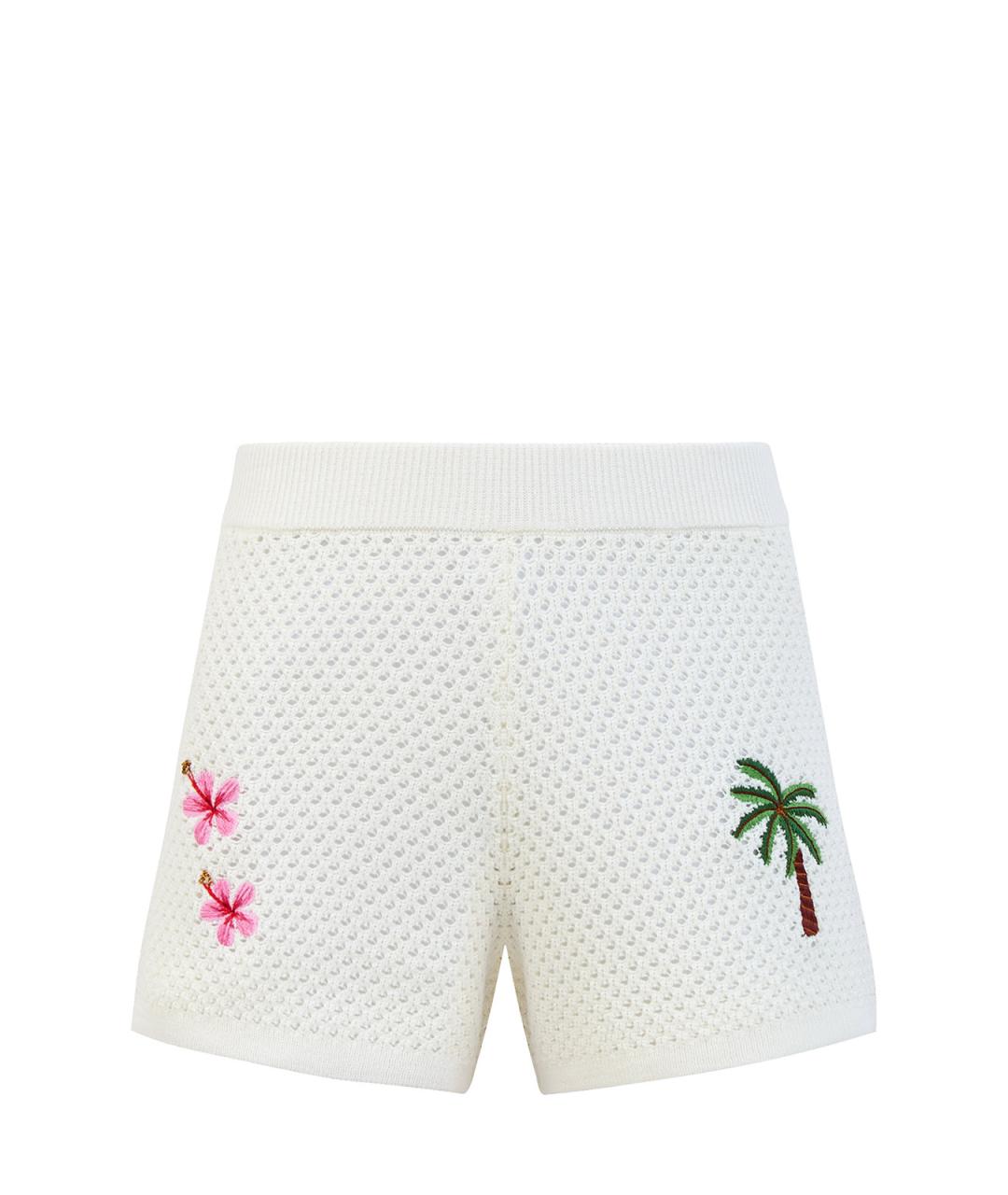 MC2 SAINT BARTH Бежевые хлопковые шорты, фото 1