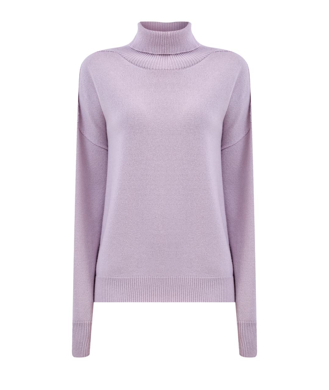 PESERICO Фиолетовый кашемировый джемпер / свитер, фото 1
