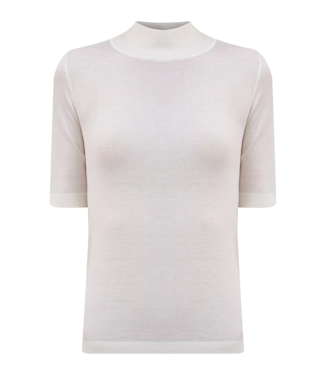 BRUNELLO CUCINELLI Белая кашемировая водолазка, фото 1