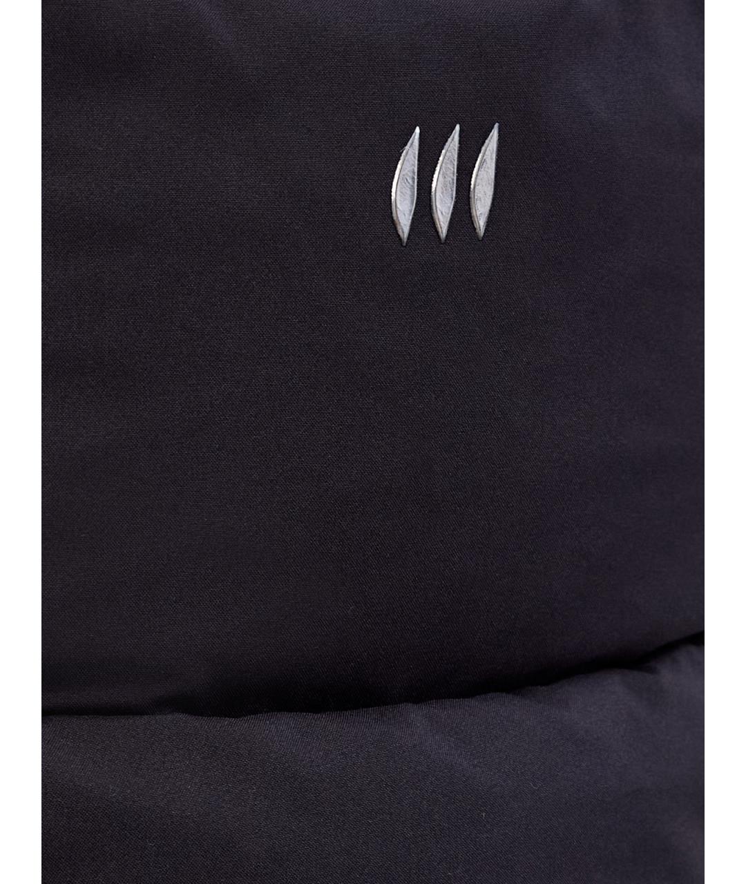 HETREGO Черный полиэстеровый пуховик, фото 3