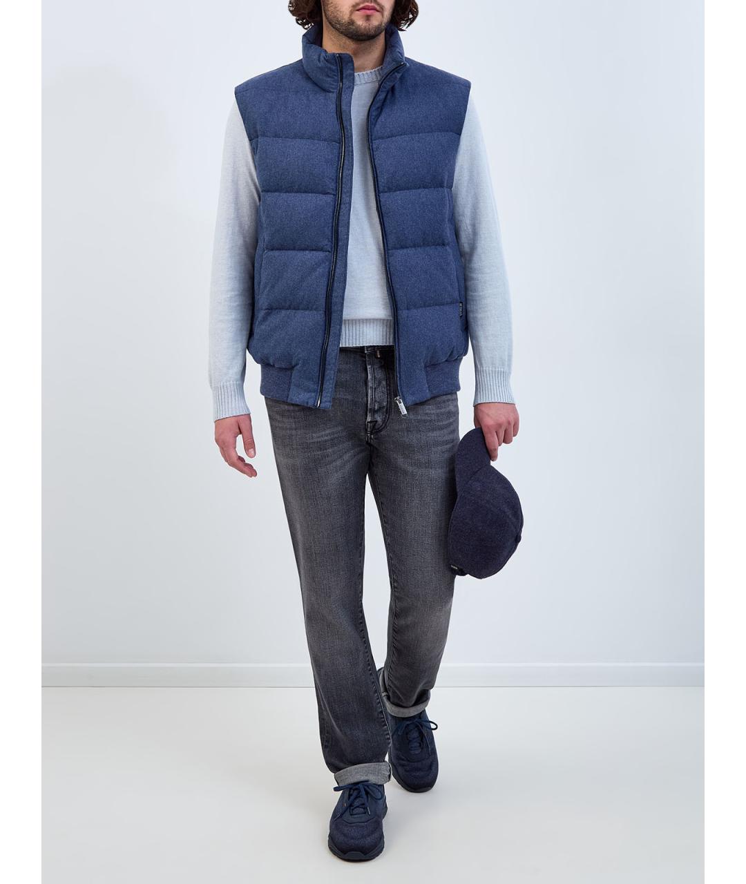 HETREGO Синий полиамидовый жилет, фото 2