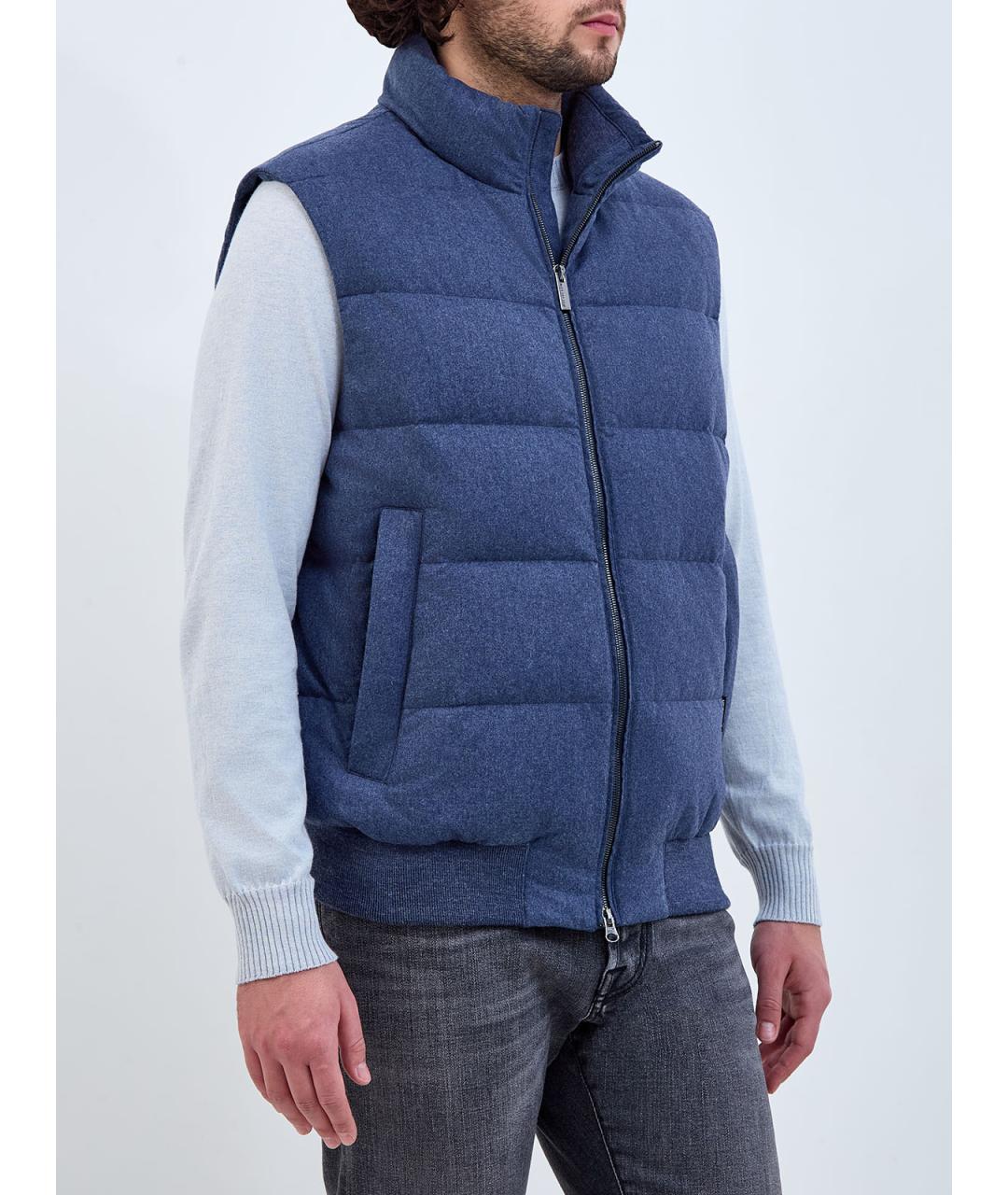 HETREGO Синий полиамидовый жилет, фото 3
