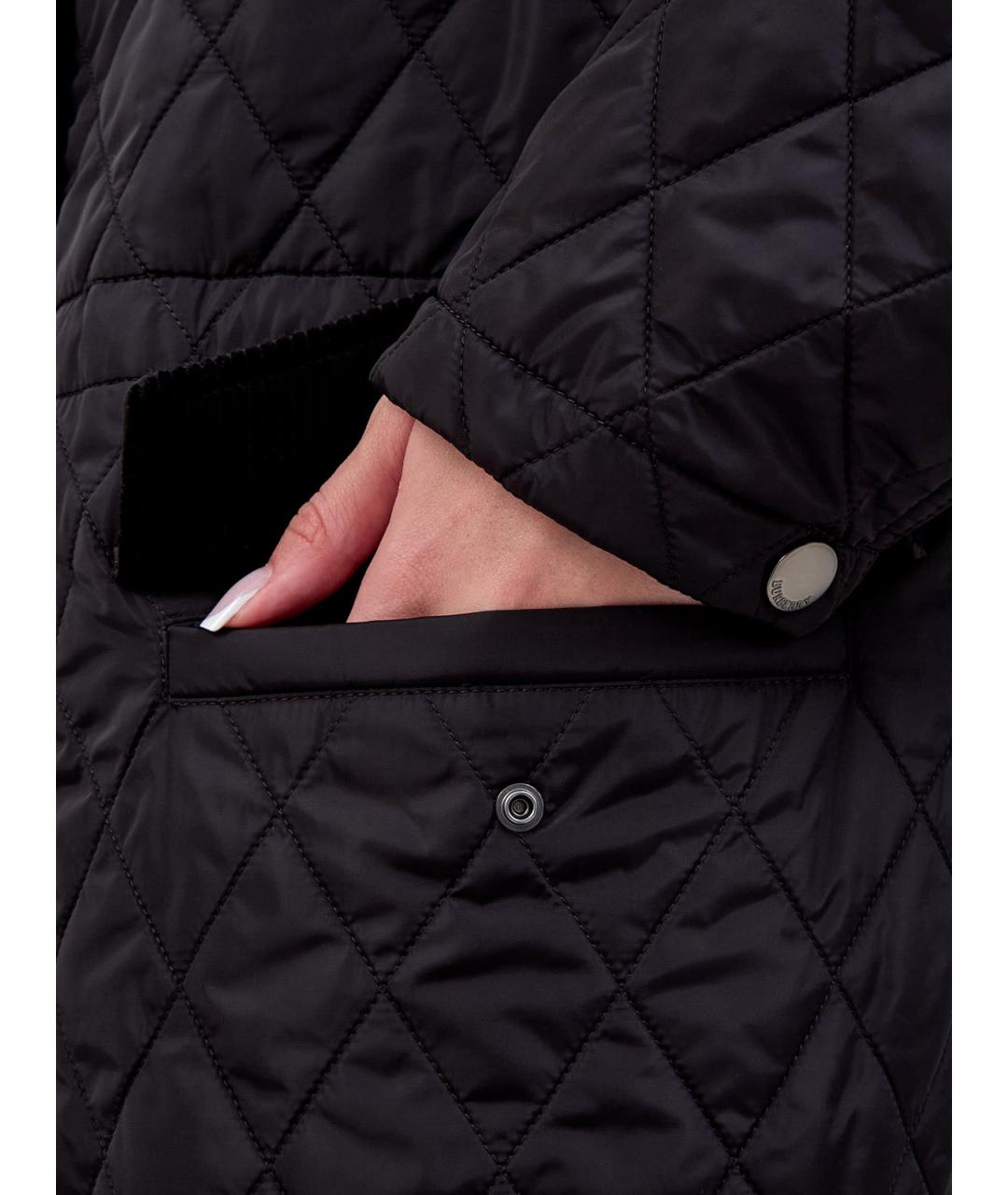 BURBERRY Черный полиамидовый тренч/плащ, фото 3