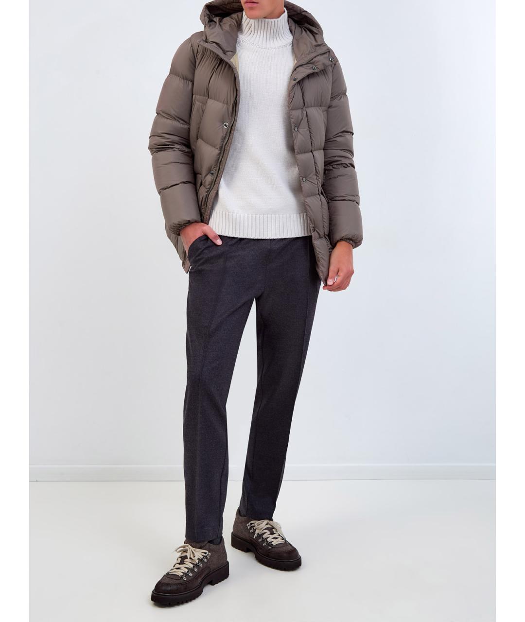 ELEVENTY Шерстяные повседневные брюки, фото 2