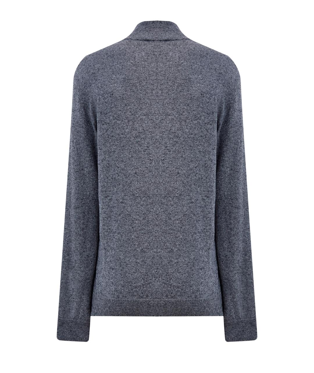 CANALI Серый шерстяной джемпер / свитер, фото 2