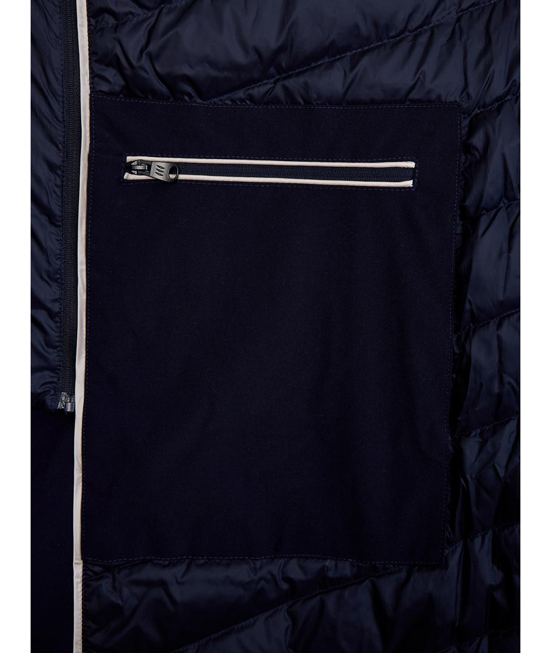 HETREGO Синее полиэстеровое пальто, фото 7