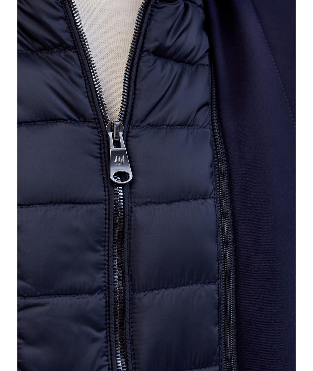 HETREGO Синее полиэстеровое пальто, фото 5