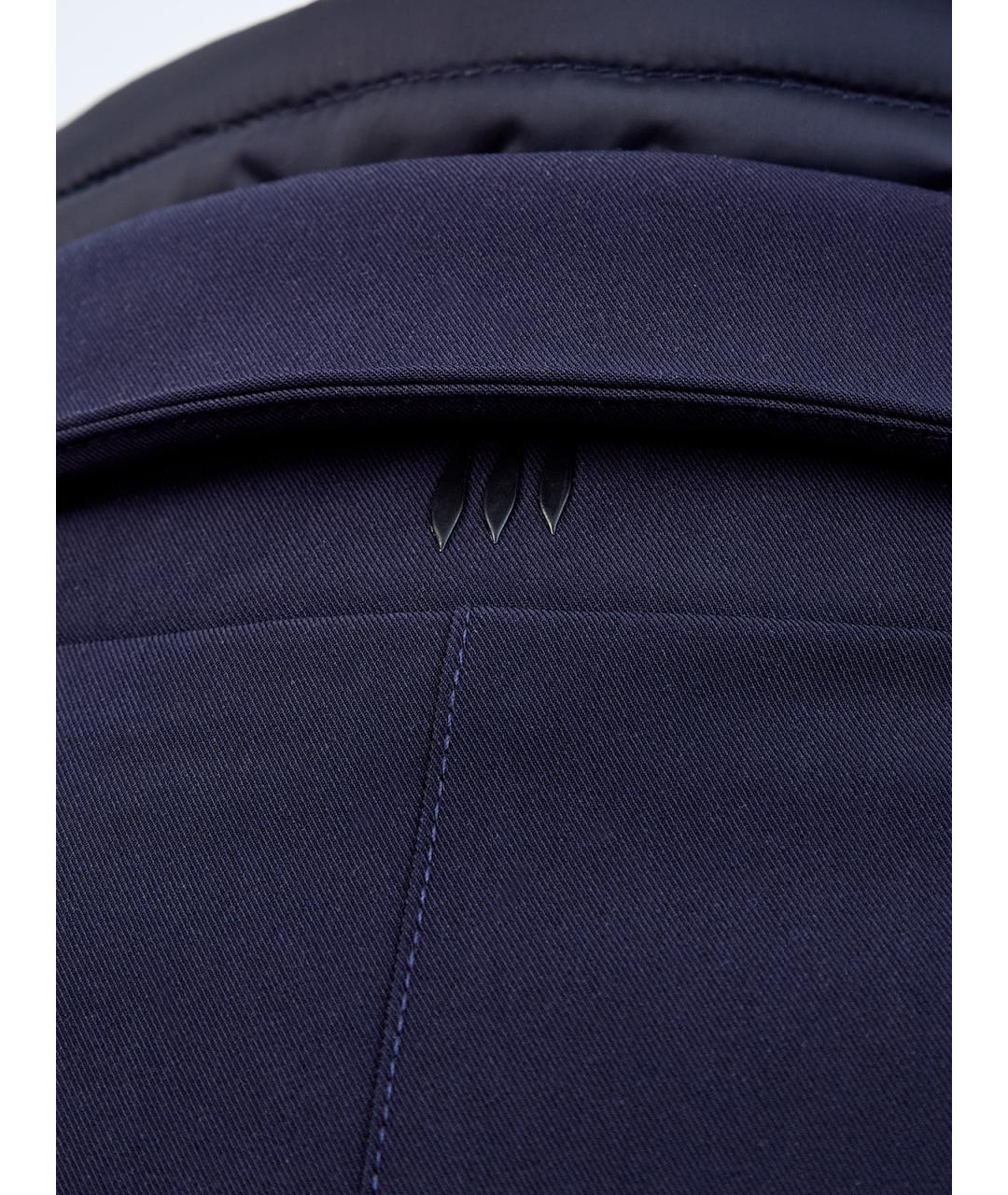 HETREGO Синее полиэстеровое пальто, фото 6