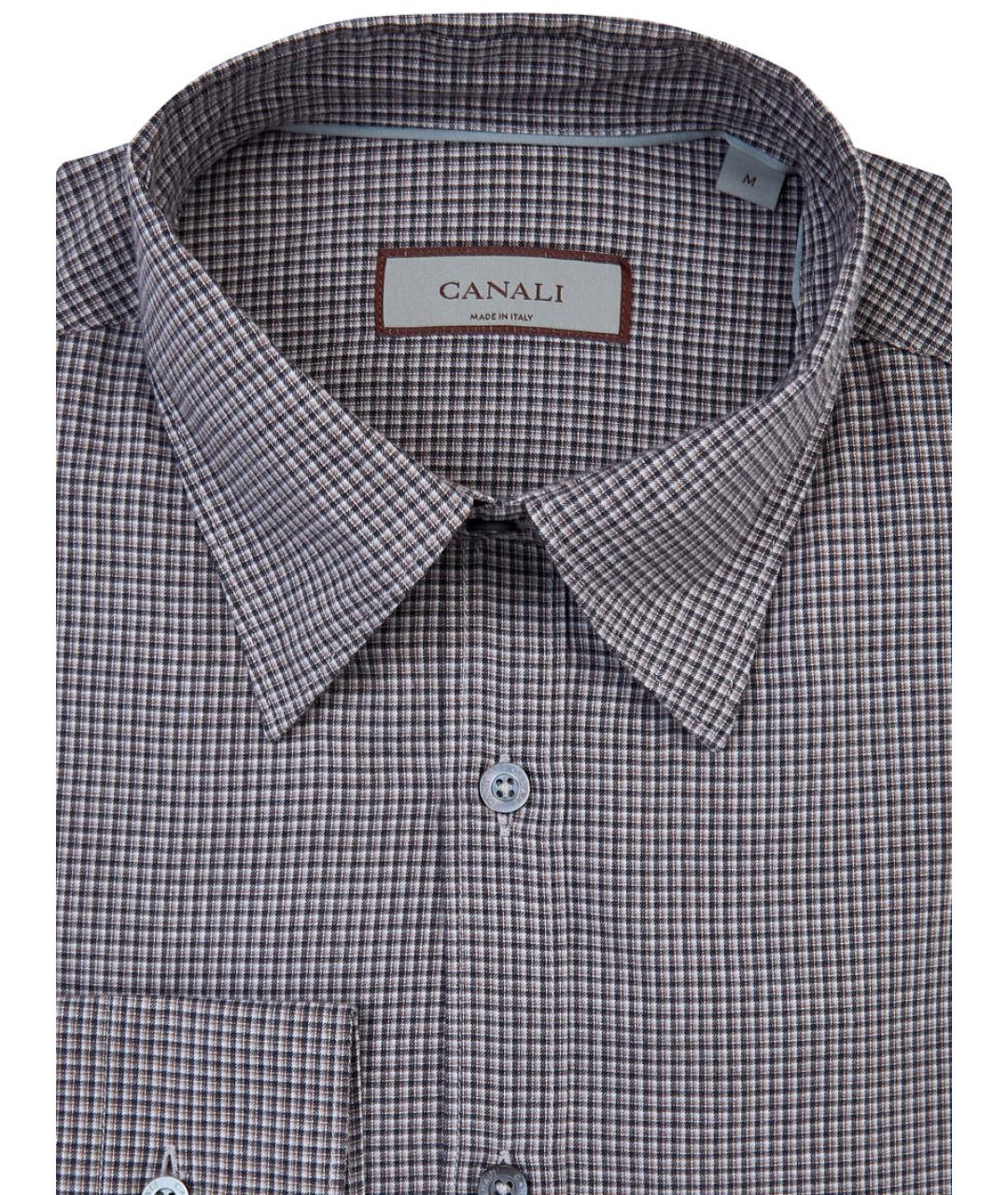 CANALI Мульти хлопковая кэжуал рубашка, фото 2