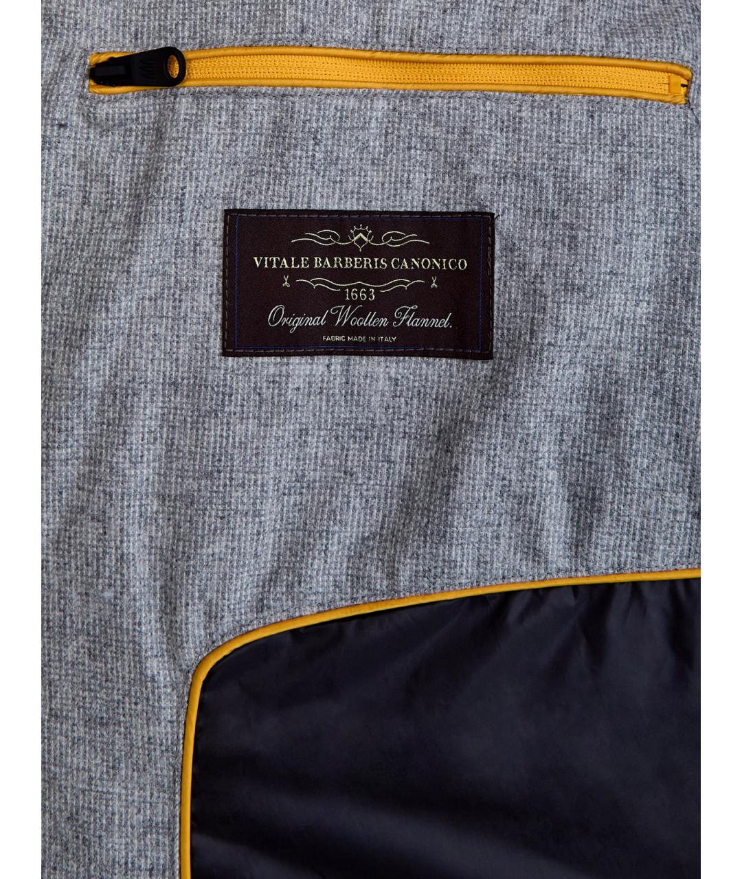 HETREGO Серый шерстяной жилет, фото 6