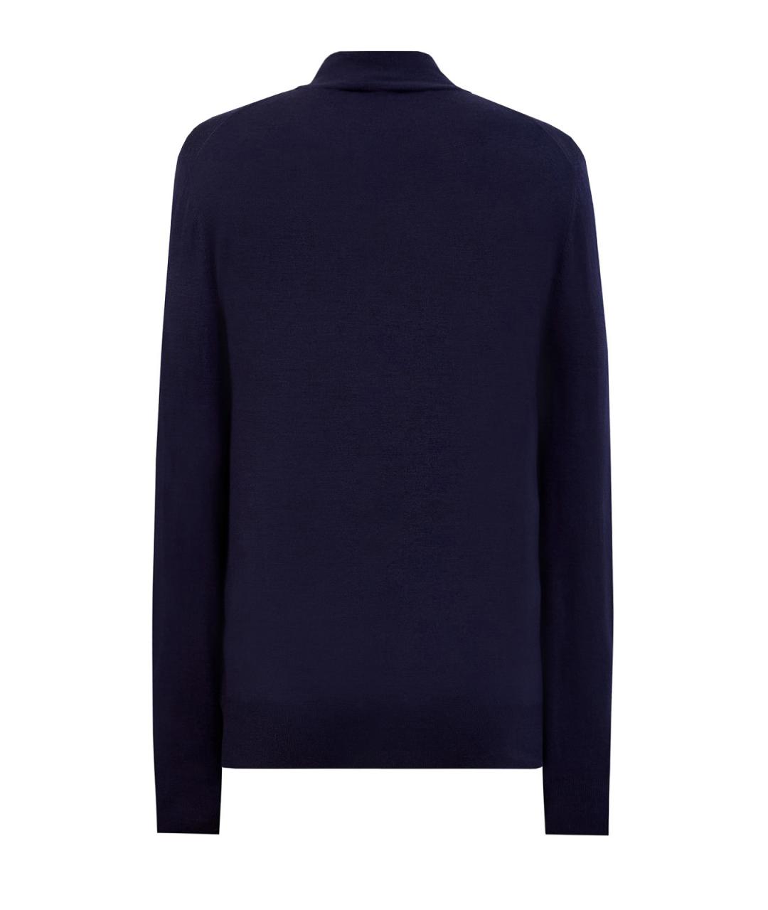 CANALI Синий шерстяной кардиган, фото 2