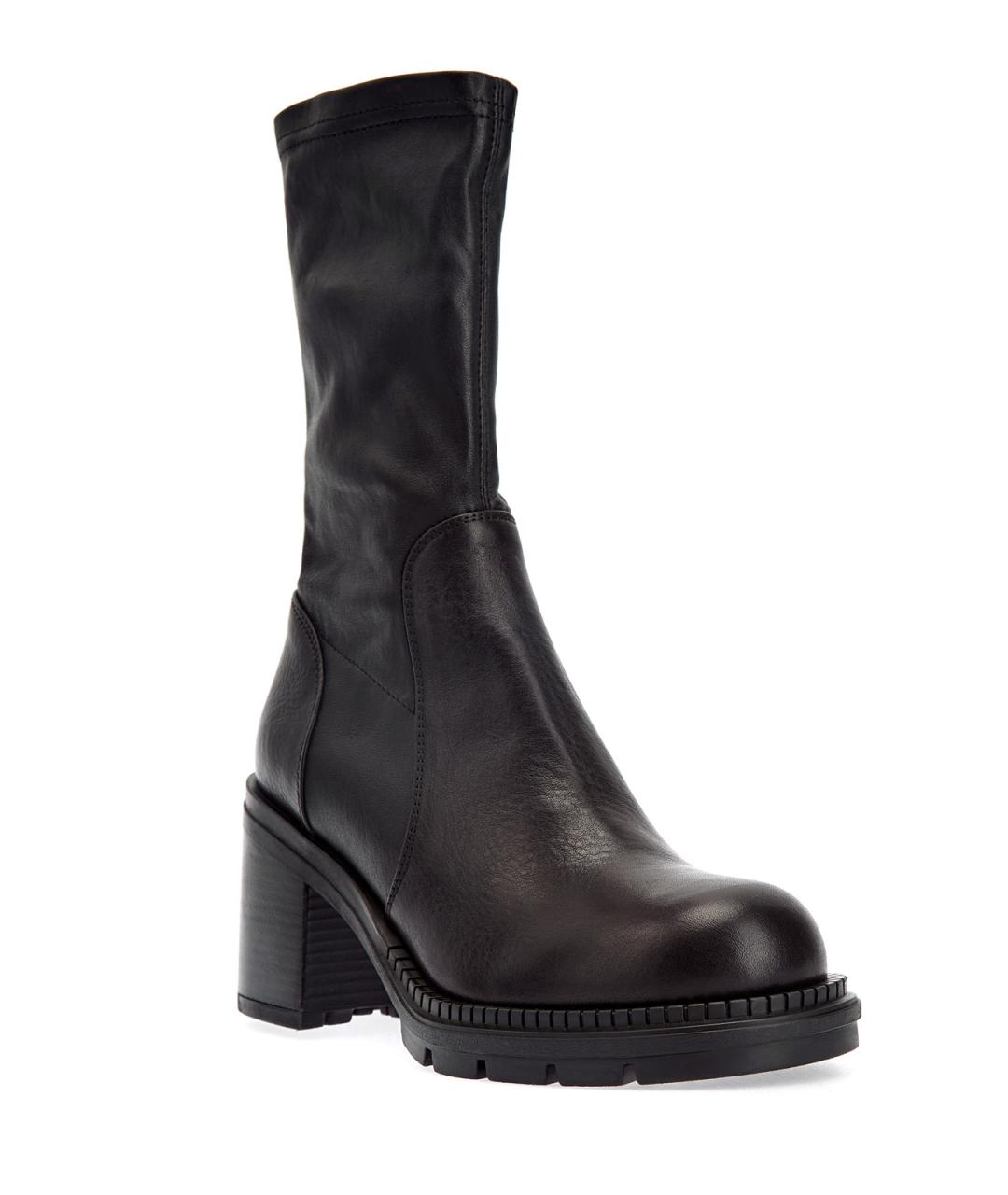 AGL Черные кожаные ботильоны, фото 3