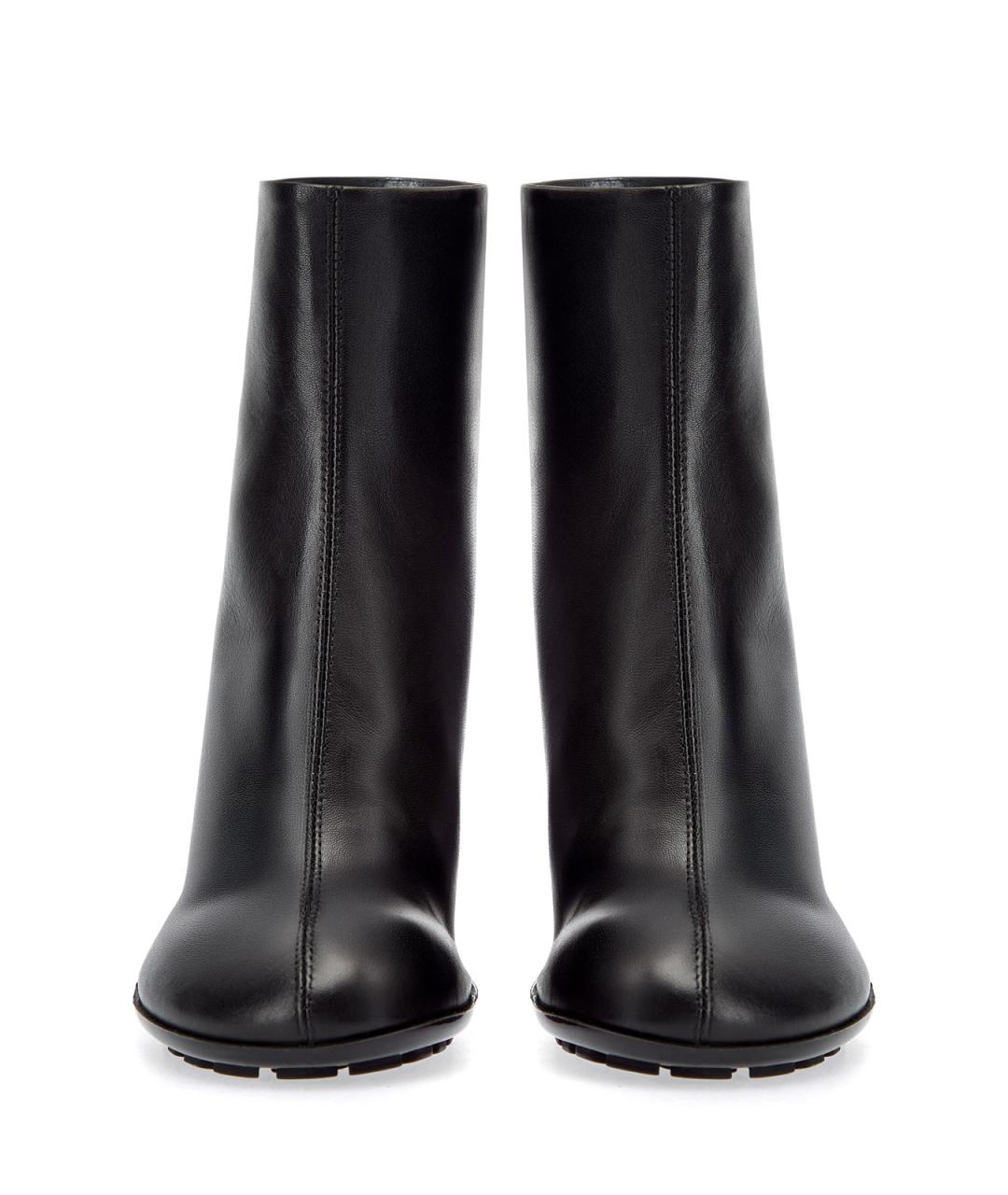 AGL Черные кожаные ботильоны, фото 6