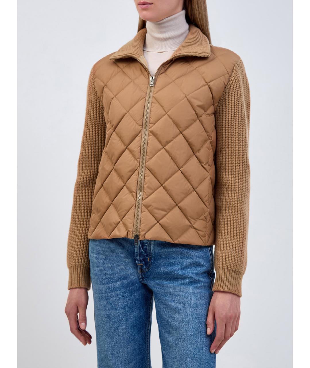 HERNO Коричневая полиамидовая куртка, фото 3