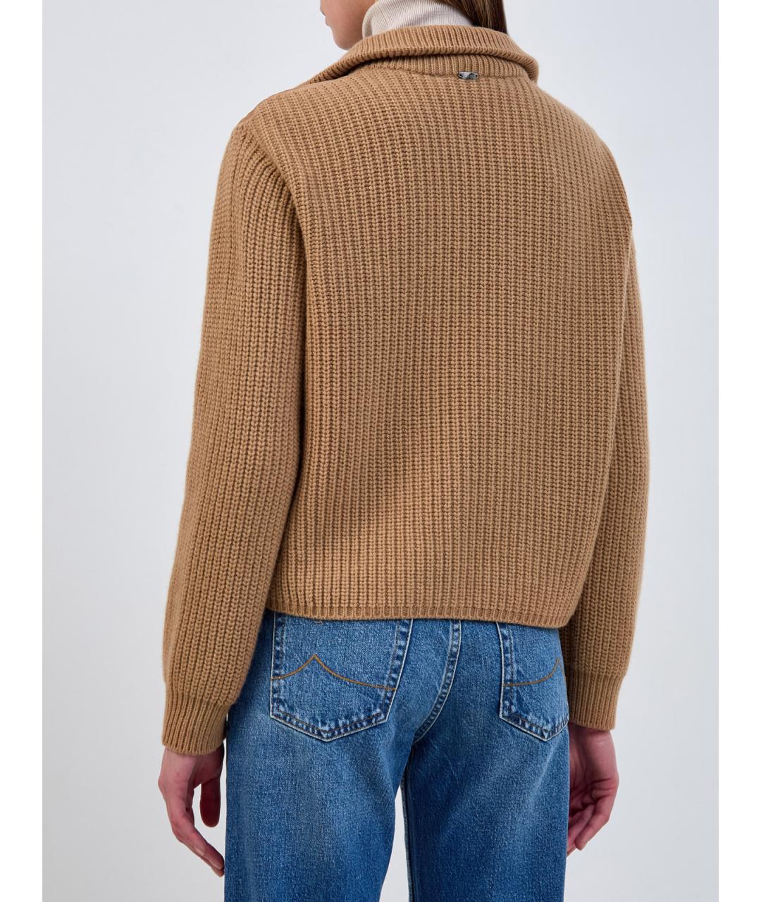 HERNO Коричневая полиамидовая куртка, фото 4