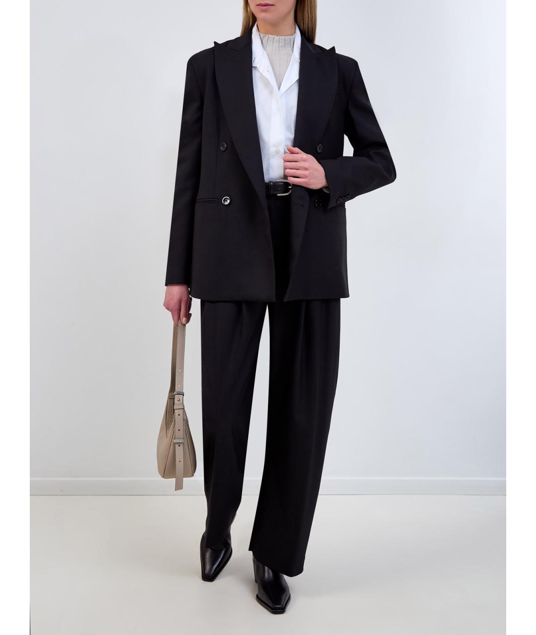 HERNO Черный шерстяной жакет/пиджак, фото 2