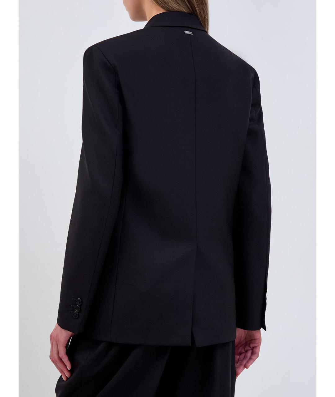 HERNO Черный шерстяной жакет/пиджак, фото 4