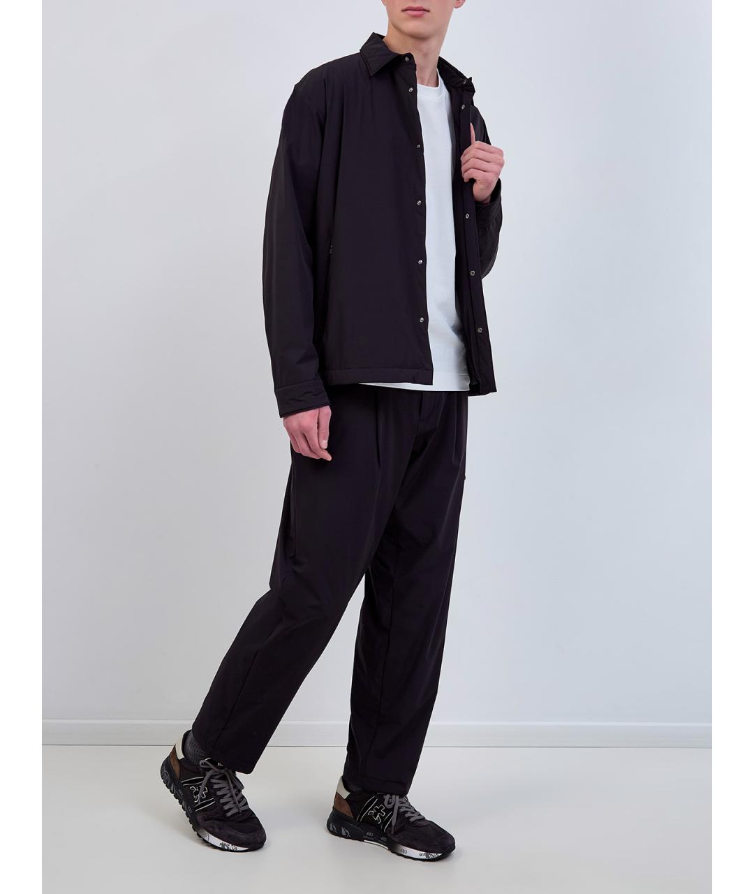 HERNO Черная полиамидовая куртка, фото 2