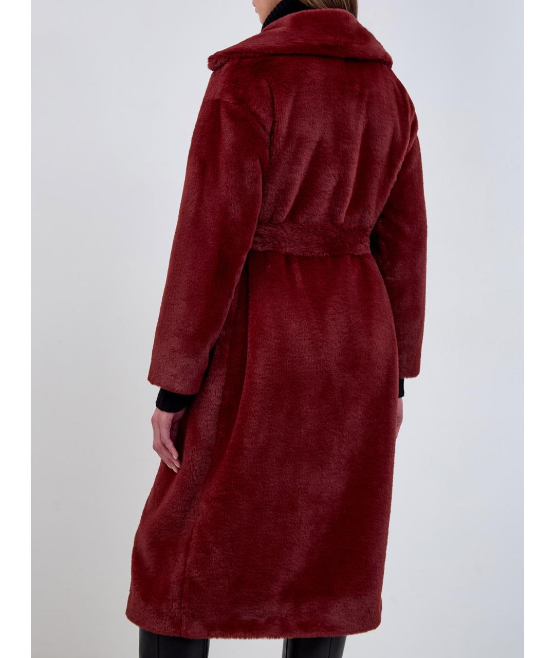 HERNO Бордовое пальто, фото 4