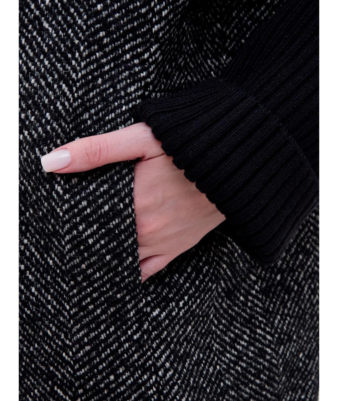 MOORER Серый шерстяной пуховик, фото 3