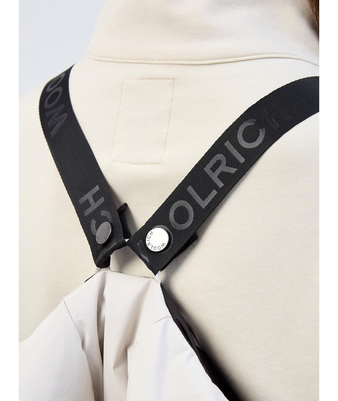 WOOLRICH Белый полиэстеровый пуховик, фото 5