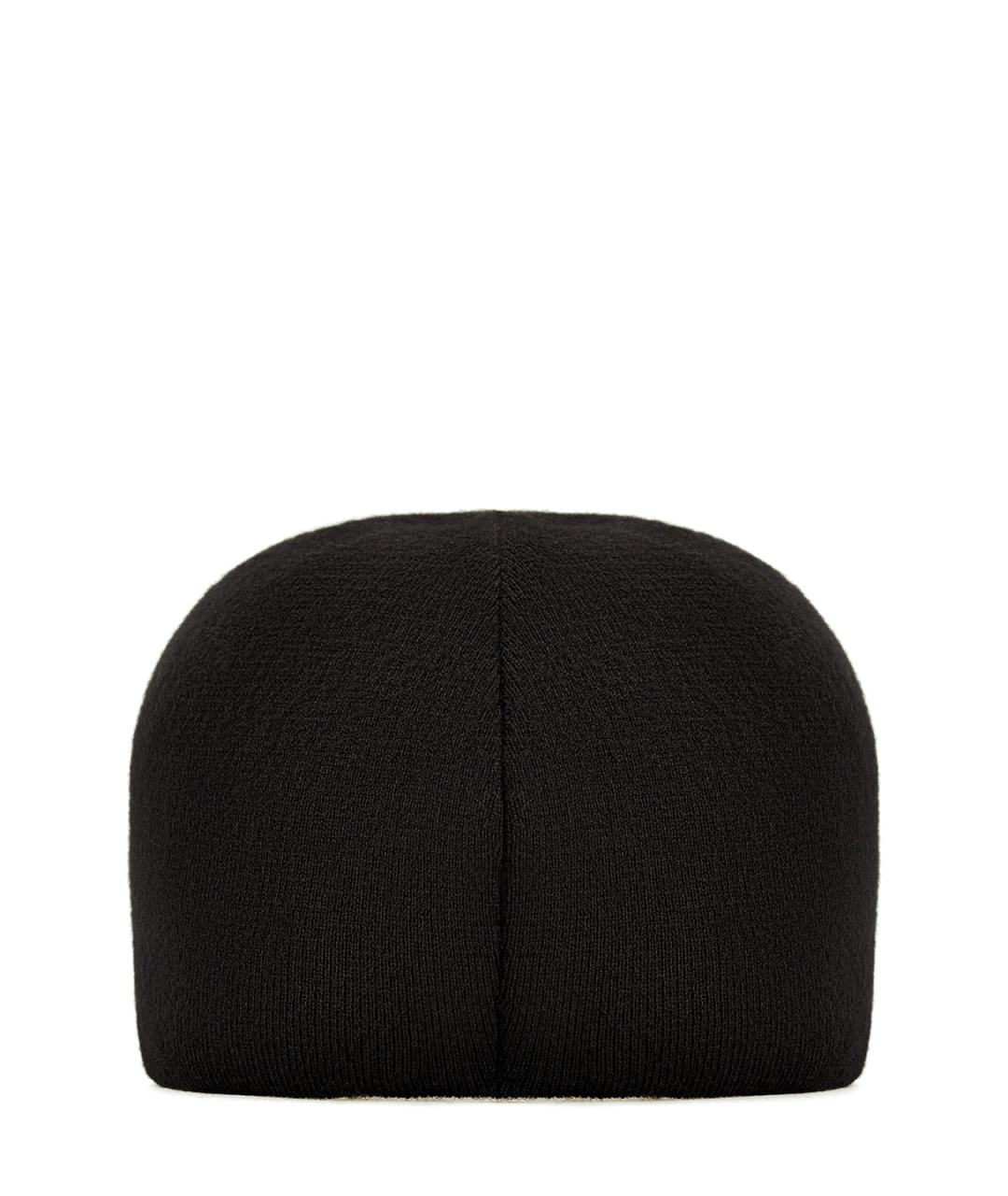 CP COMPANY Черная шерстяная кепка/бейсболка, фото 4