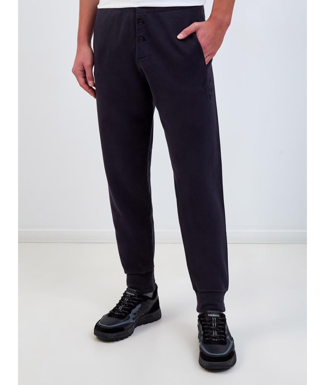 CP COMPANY Синие хлопковые повседневные брюки, фото 3