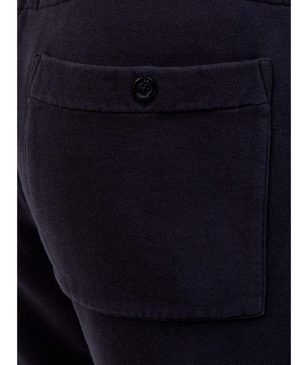 CP COMPANY Синие хлопковые повседневные брюки, фото 5