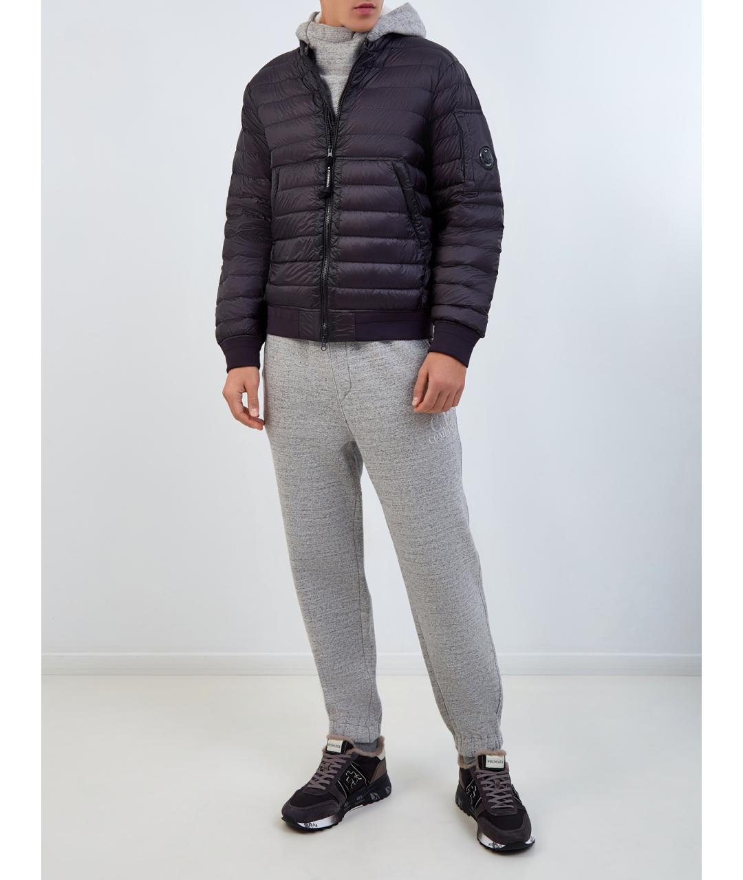 CP COMPANY Темно-синий полиамидовый пуховик, фото 2