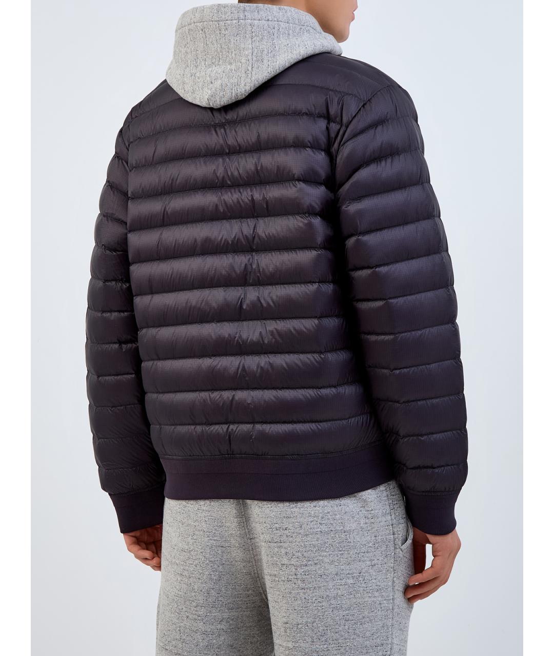 CP COMPANY Темно-синий полиамидовый пуховик, фото 4