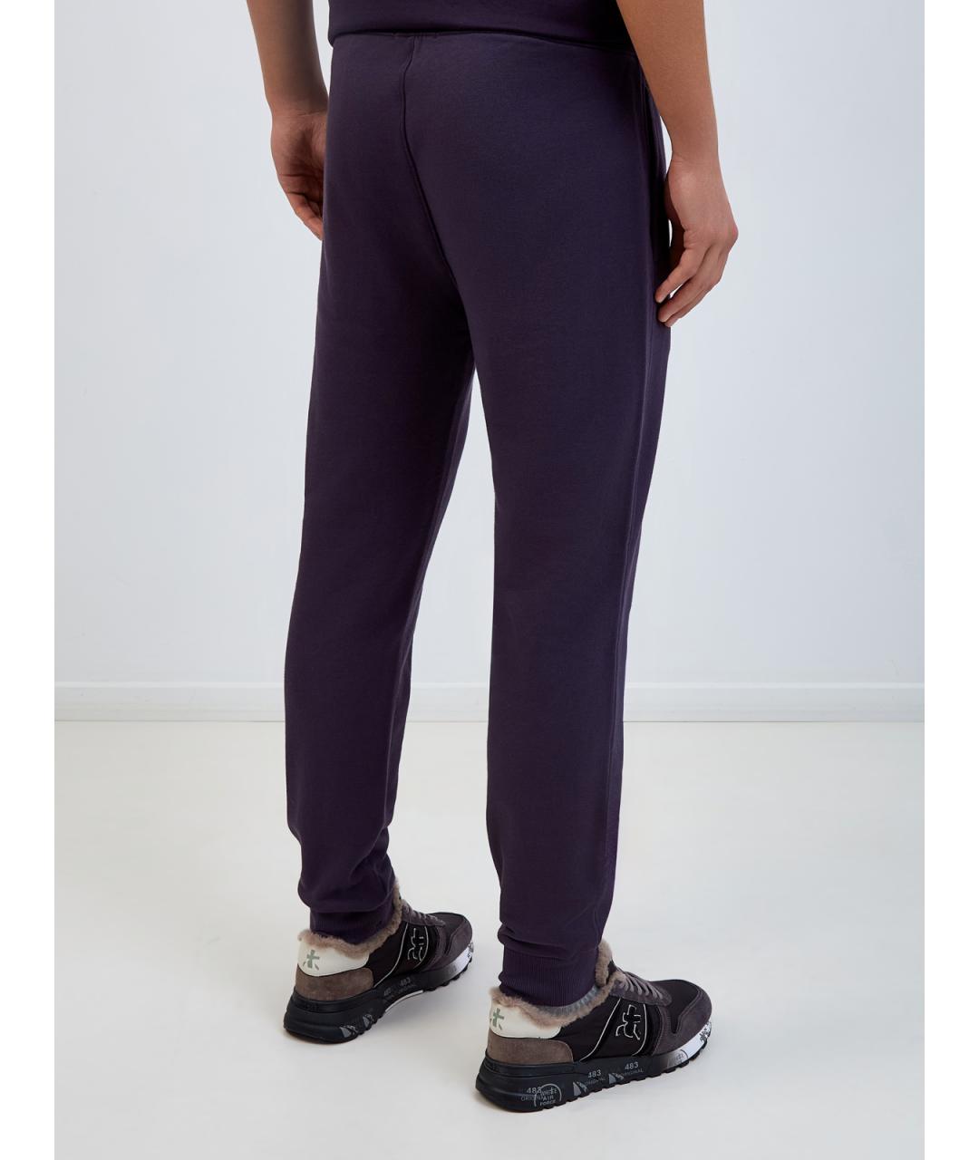 CP COMPANY Синие хлопковые повседневные брюки, фото 4