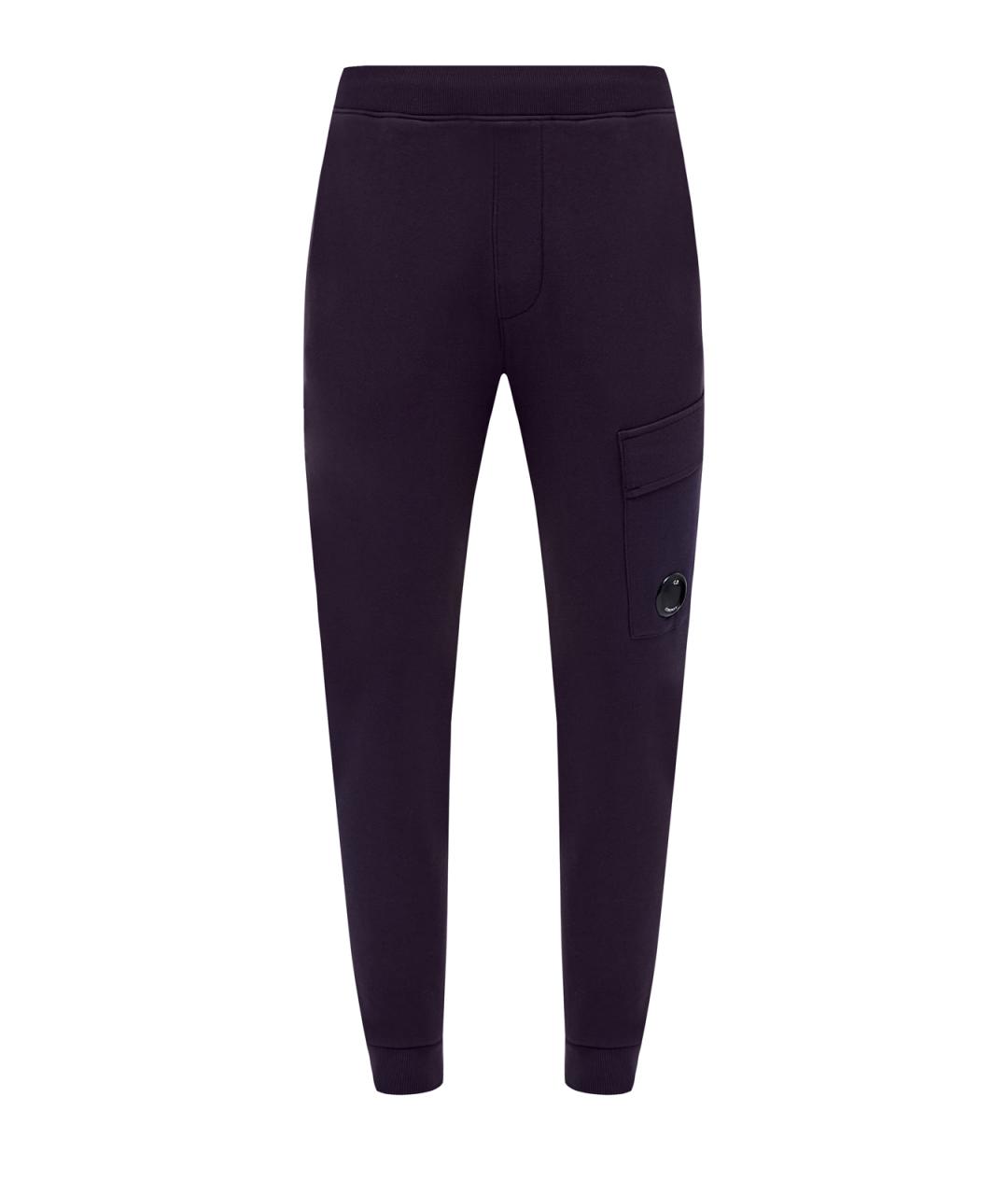 CP COMPANY Синие хлопковые повседневные брюки, фото 1