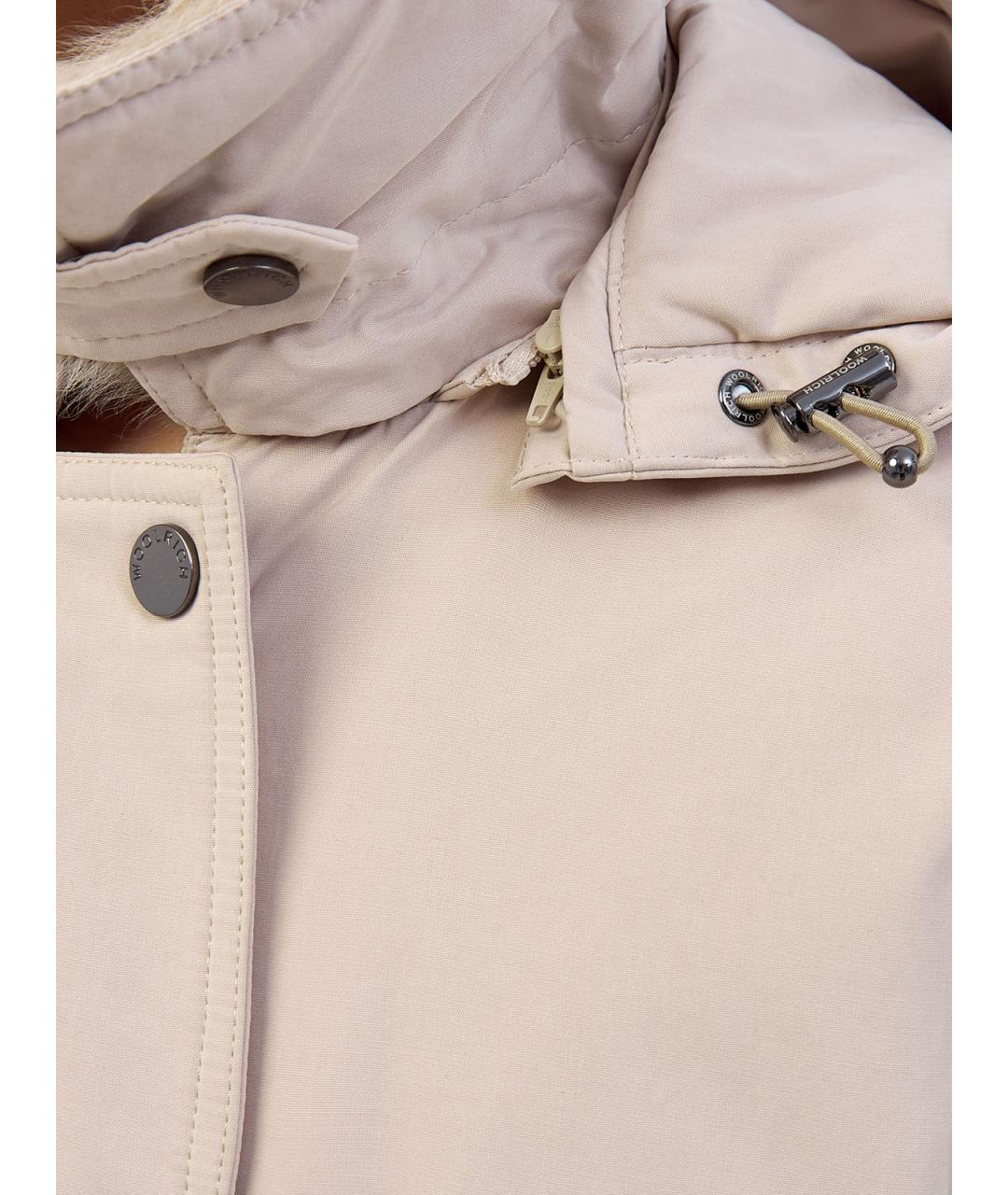 WOOLRICH Бежевая хлопковая парка, фото 3