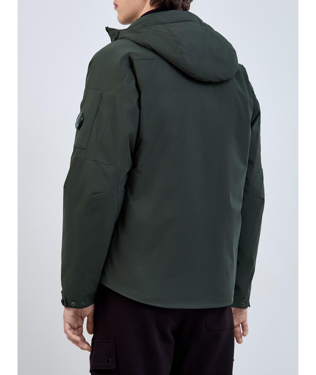 CP COMPANY Хаки полиэстеровая куртка, фото 4