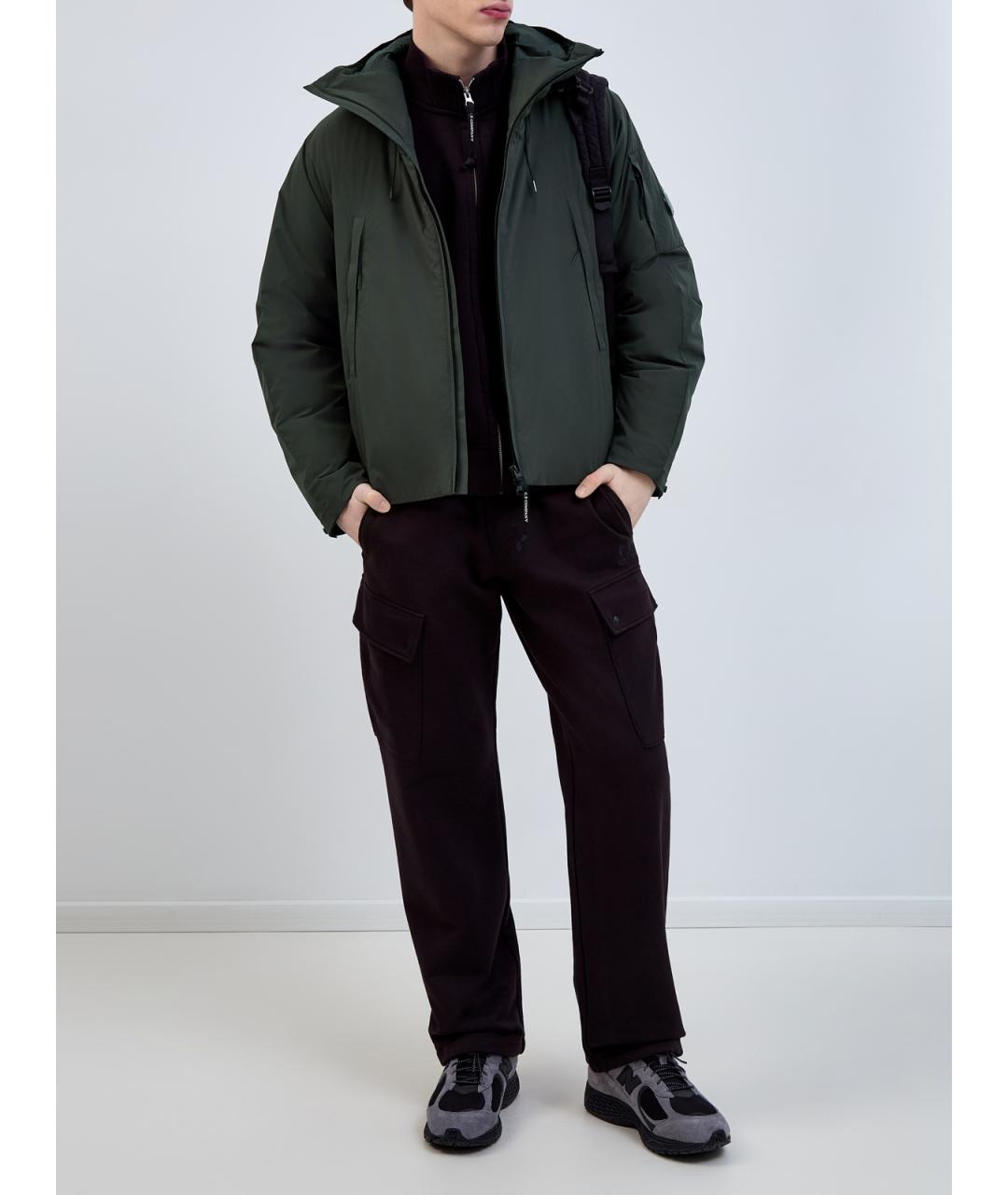 CP COMPANY Хаки полиэстеровая куртка, фото 2