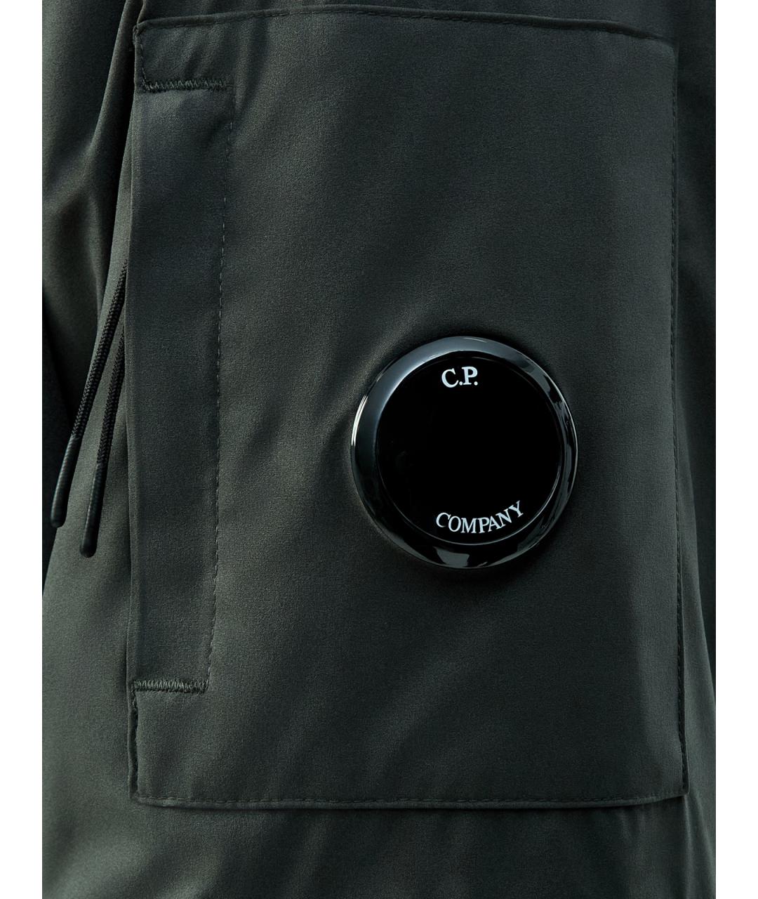 CP COMPANY Хаки полиэстеровая куртка, фото 5