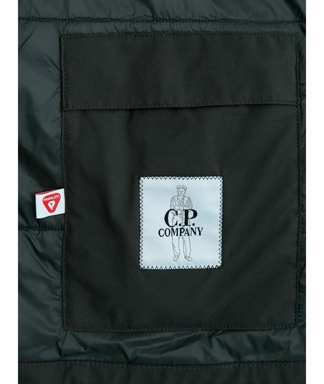 CP COMPANY Хаки полиэстеровая куртка, фото 6