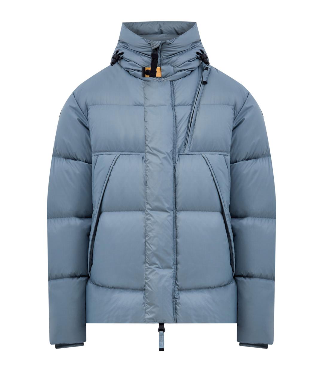 PARAJUMPERS Голубой полиамидовый пуховик, фото 1