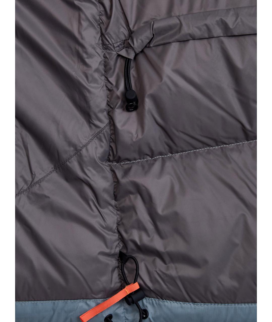 PARAJUMPERS Голубой полиамидовый пуховик, фото 8