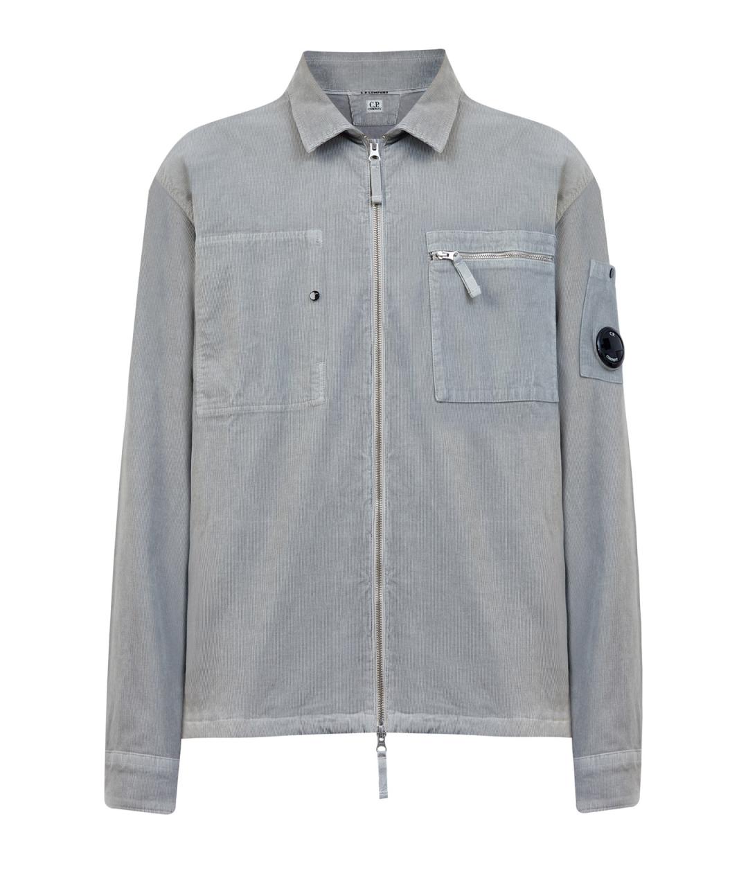 CP COMPANY Серая хлопковая куртка, фото 1
