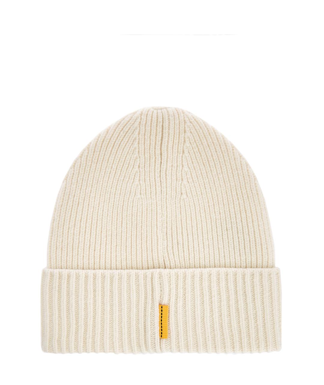 PARAJUMPERS Бежевая шерстяная шапка, фото 3